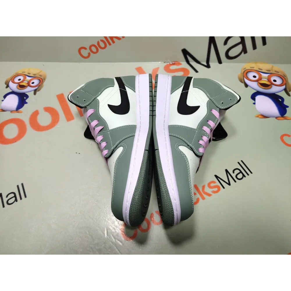 PKGoden Air Jordan 1 Mid Dutch Green,CZ0774-300
