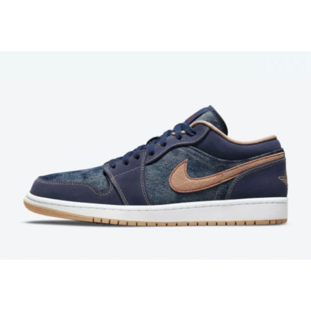G5 Air Jordan 1 Low SE Denim,DH1259-400  