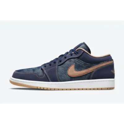 G5 Air Jordan 1 Low SE Denim,DH1259-400   01