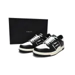 PKGoden AMIRI Skel Top Low Black White,MFS003-124