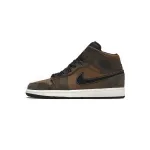 GET Air Jordan 1 Mid SE Dark Chocolate,DC7294-200