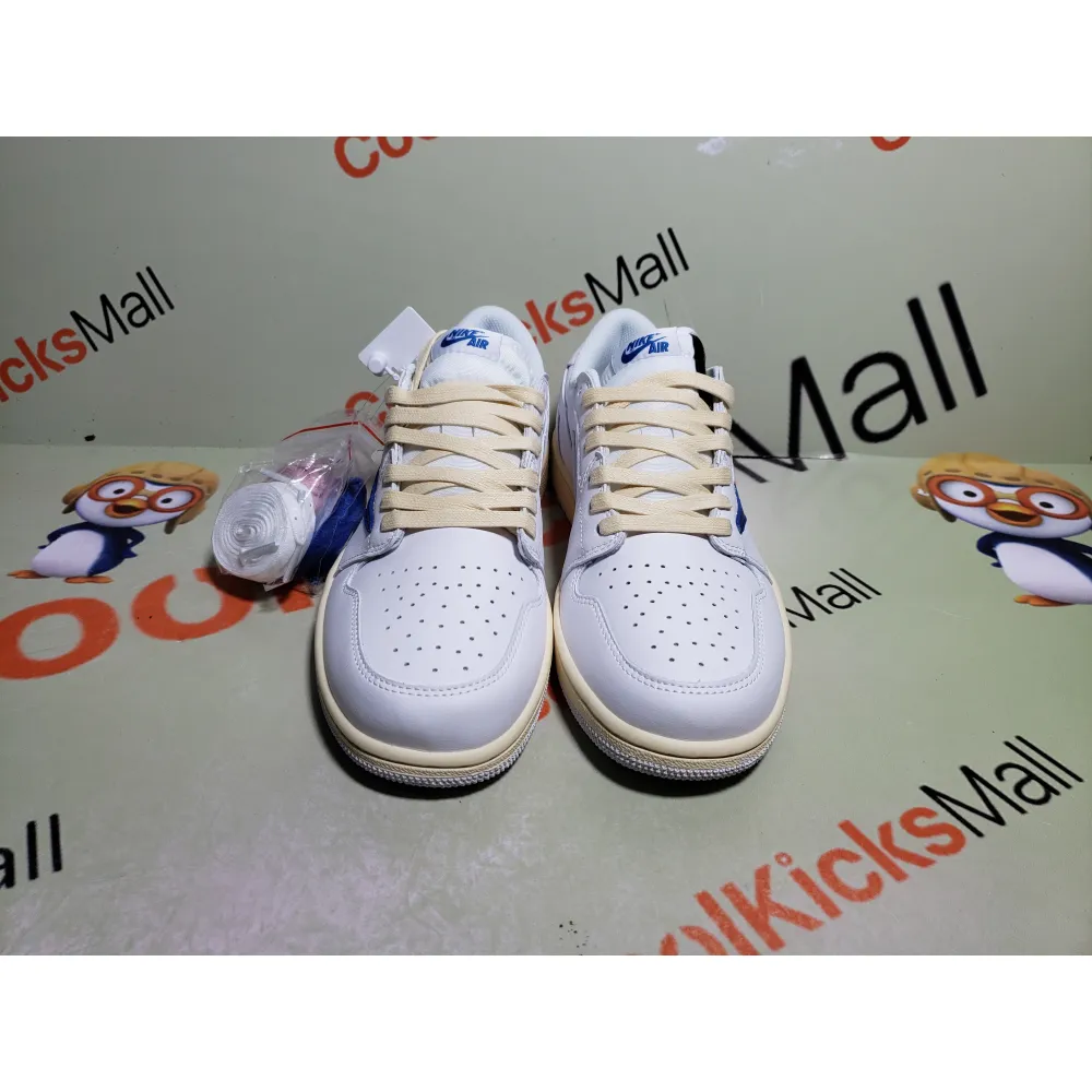 G5 Air Jordan 1 Low Travis Scott White Blue,DH68369-186   