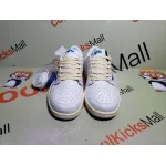 G5 Air Jordan 1 Low Travis Scott White Blue,DH68369-186   