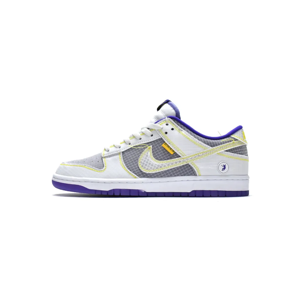 GET Dunk Low Union Passport Pack Grey Purple,DJ9649-500