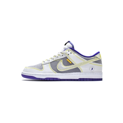 GET Dunk Low Union Passport Pack Grey Purple,DJ9649-500 01