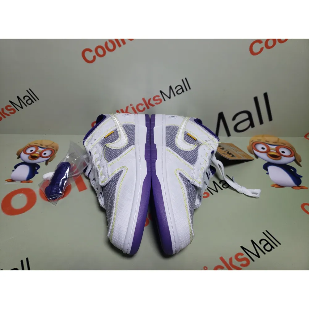 GET Dunk Low Union Passport Pack Grey Purple,DJ9649-500