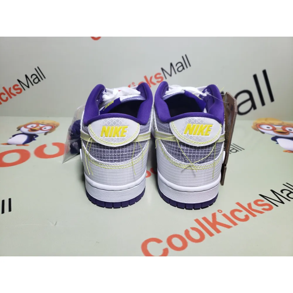 GET Dunk Low Union Passport Pack Grey Purple,DJ9649-500