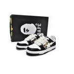 PKGoden A Bathing Ape Bape SK8 Sta Black,1H20-191-033