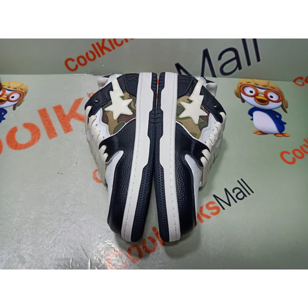 PKGoden A Bathing Ape Bape SK8 Sta Black,1H20-191-033