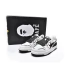 PKGoden A Bathing Ape Bape SK8 Sta White Silver, 1H80-191-020 