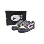 PKGoden A Bathing Ape Court Sta Mist Grey Royal Purple, 1G70-191-032
