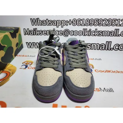 PKGoden A Bathing Ape Court Sta Mist Grey Royal Purple, 1G70-191-032 02