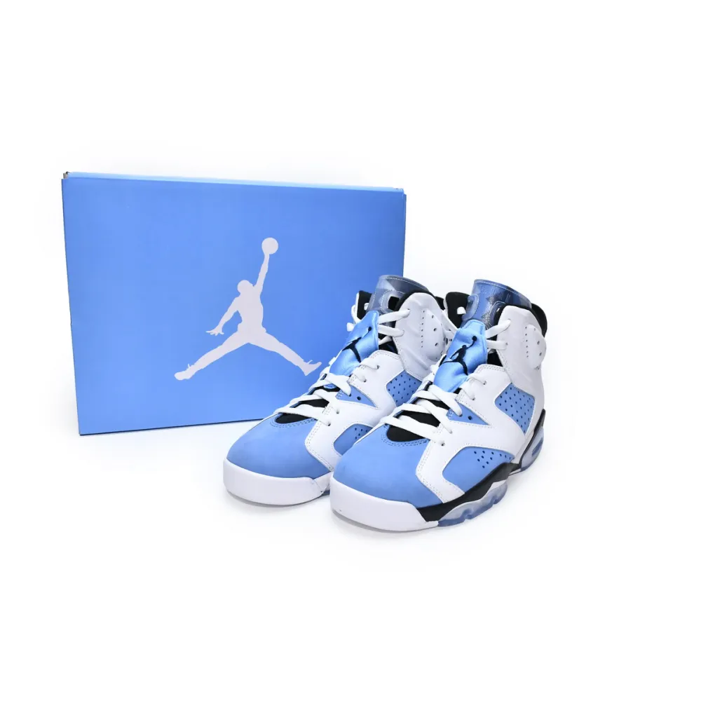 PKGoden Air Jordan 6 Retro UNC White,CT8529-410