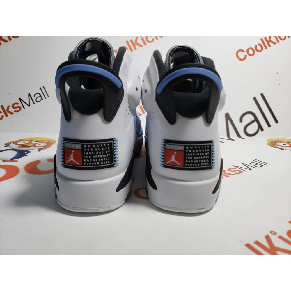 PKGoden Air Jordan 6 Retro UNC White,CT8529-410