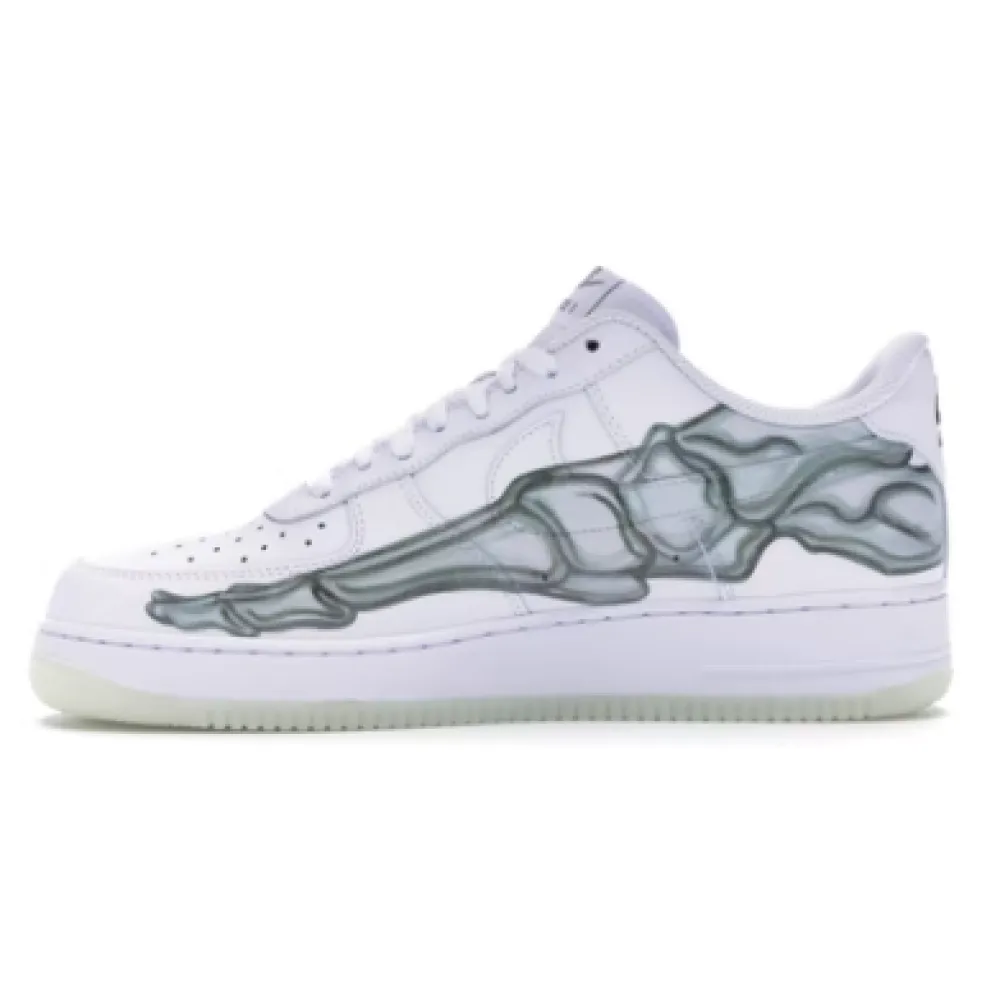 GET Air Force 1 Low Skeleton Halloween (2018),  BQ7541-100