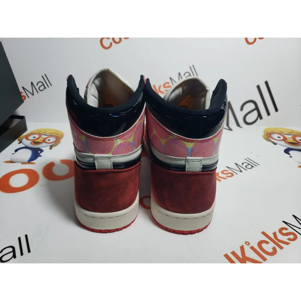 PKGoden Jordan 1 High GET Spider-Man Across the Spider-Verse,DV1748-601   