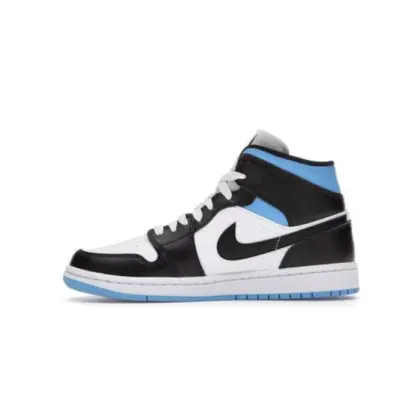 Cool Kicks | GET Air Jordan 1 Mid University Black White,  BQ6472-102 01