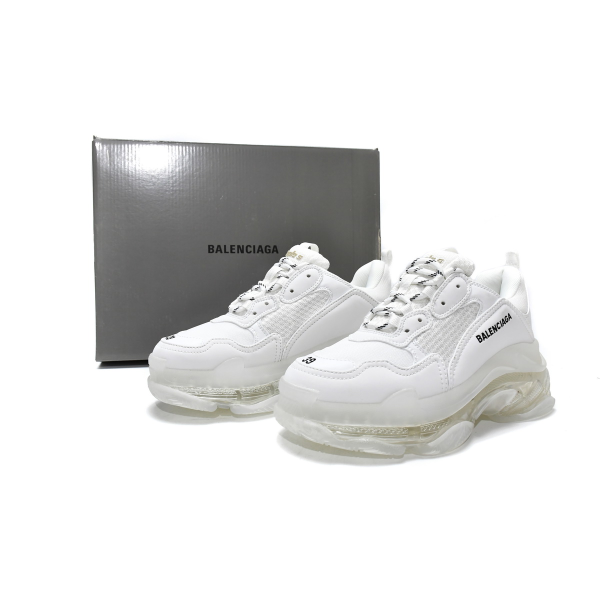 PKGoden Balenciaga Triple S White，544351 W0901 9002