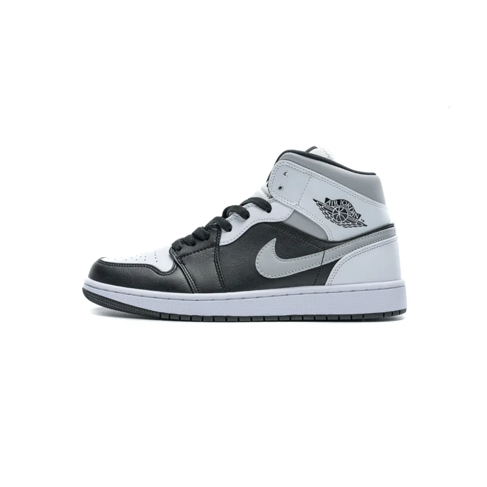 G5 Air Jordan 1 Mid White Shadow,554724-073