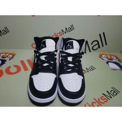 G5 Air Jordan 1 Mid White Shadow,554724-073 02