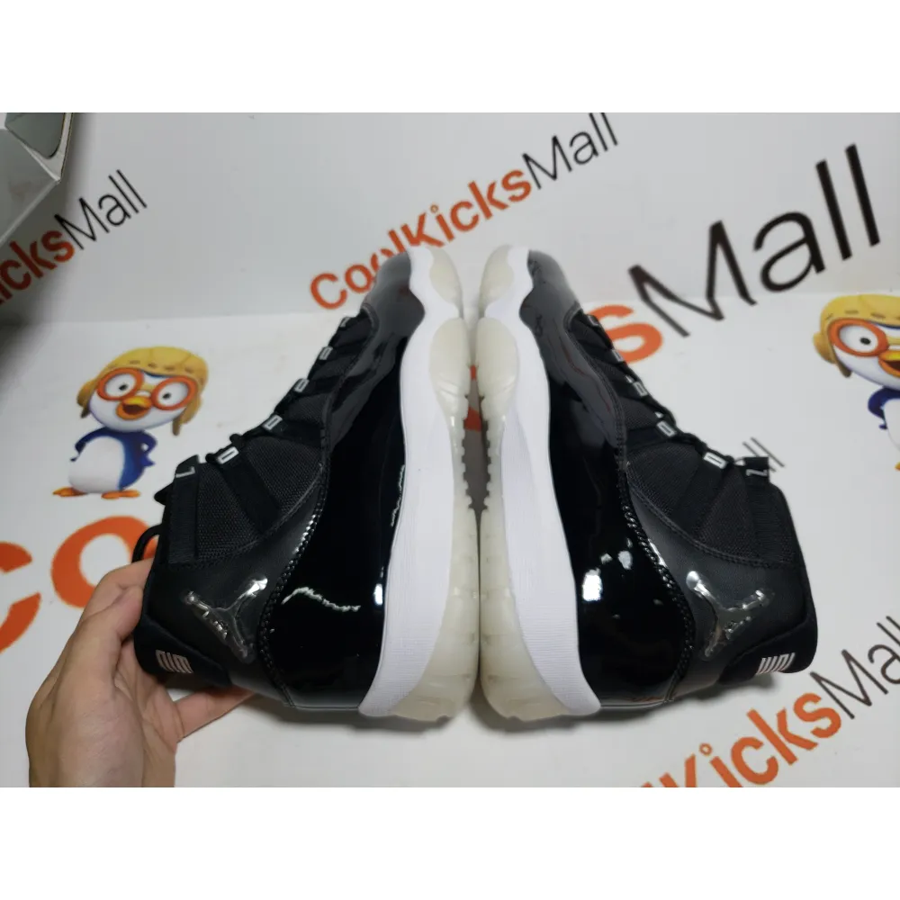 GET Air Jordan 11 25th Anniversary Black Silver Eyelets,CT8012-011