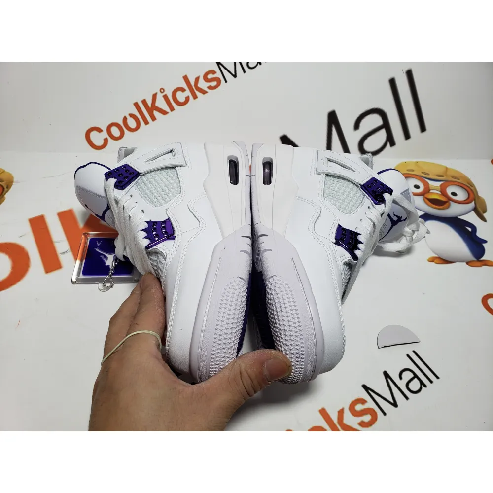 Cool Kicks | GET Air Jordan 4 Retro Metallic Purple, CT8527-115