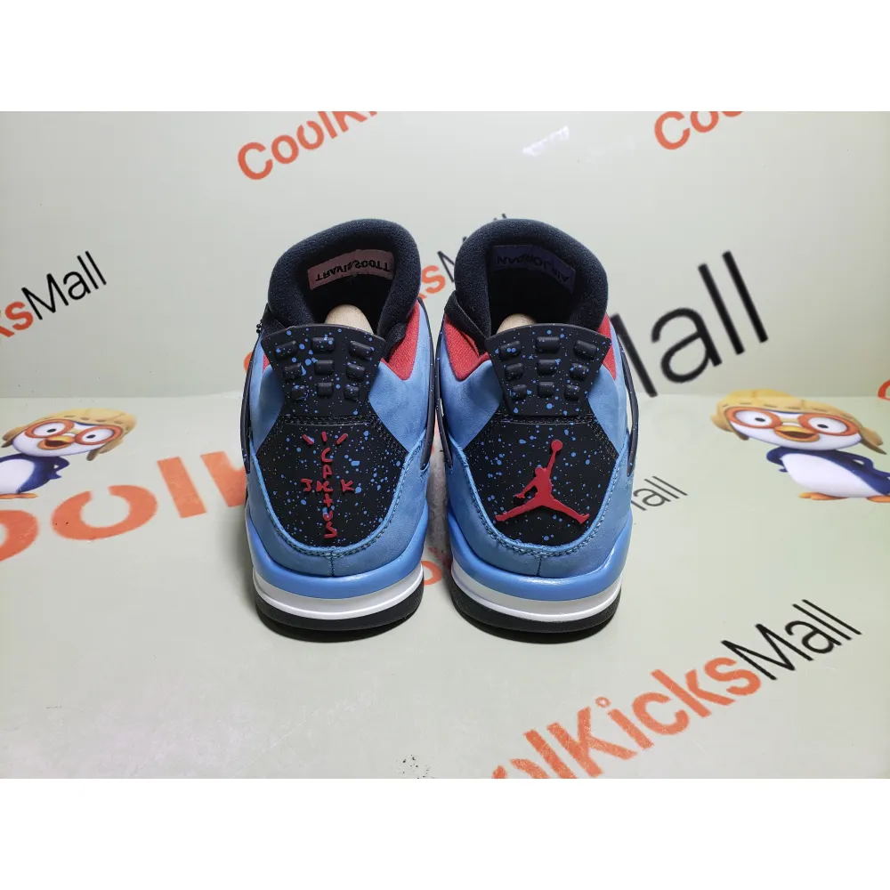 Cool Kicks | GET Air Jordan 4 Retro Travis Scott Cactus Jack, 308497-406
