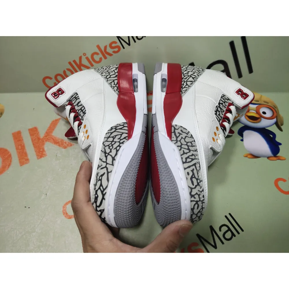 Coolkicks | PKGoden Air Jordan 3 Retro Cardinal Red,CT8532-126