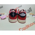 Coolkicks | PKGoden Air Jordan 1 Low GET Travis Scott Black Red,DM7866-166