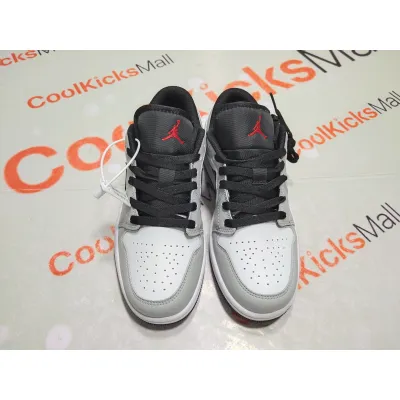 Coolkicks G5 Air Jordan 1 Low Light Smoke Grey,553558-030 02