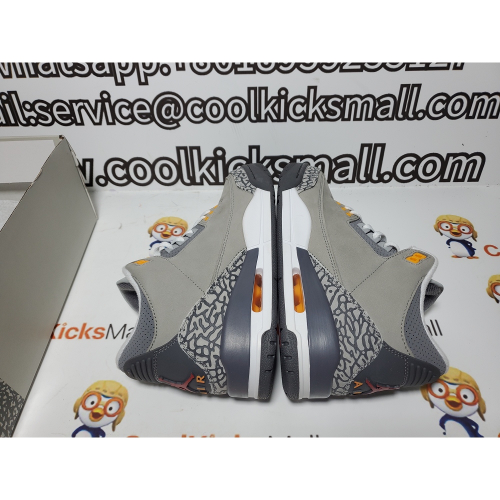 Coolkicks PKGoden Air Jordan 3 Retro Cool Grey,CT8532-012