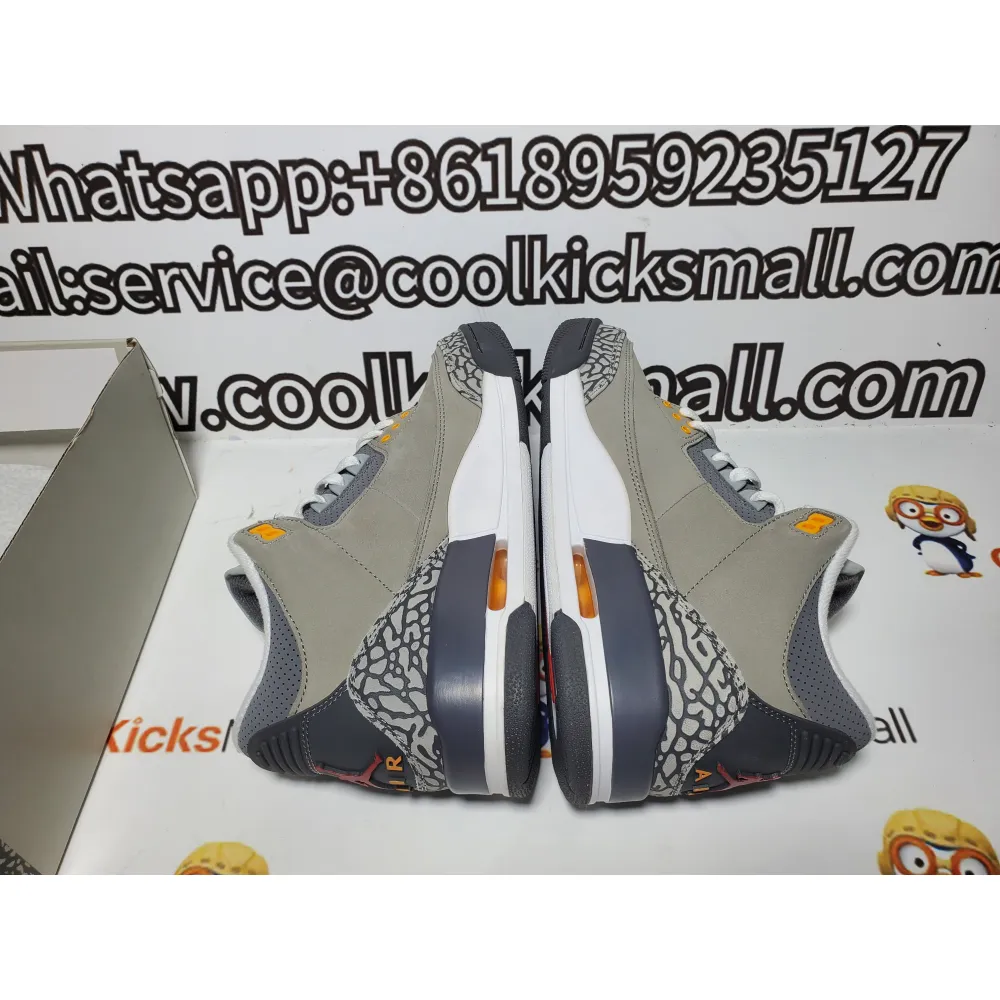 Coolkicks PKGoden Air Jordan 3 Retro Cool Grey,CT8532-012