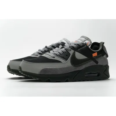 Coolkicks PKGoden Air Max 90 OFF-WHITE Grey 01