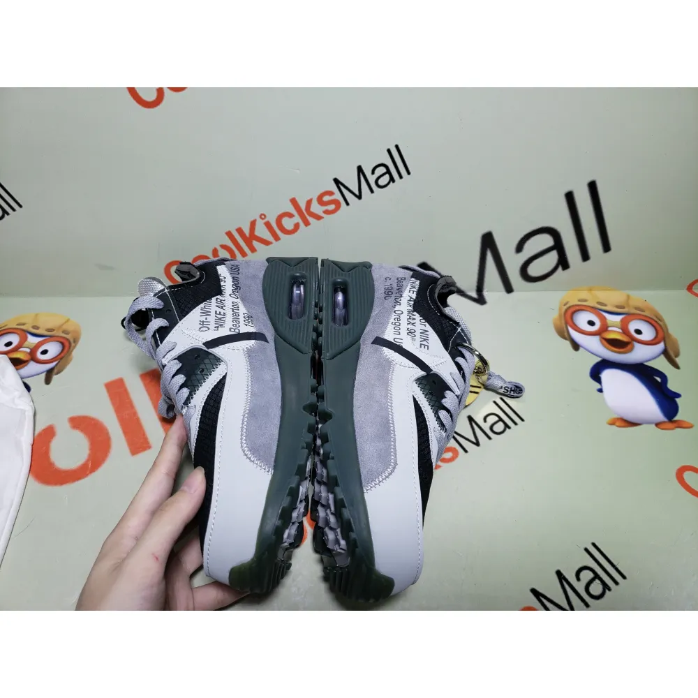 Coolkicks PKGoden Air Max 90 OFF-WHITE Grey