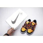 PK GOD  Dunk Low Off-White University Gold Midnight Navy