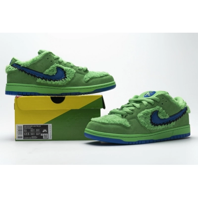 PKGoden SB Dunk Low Grateful Dead Bears Green 02