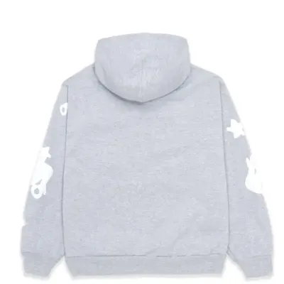Sp5der Beluga Hoodie Gray 02