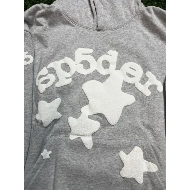 Sp5der Beluga Hoodie Gray