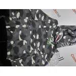 BAPE Color Camo Shark Full Zip Hoodie Black