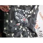 BAPE Color Camo Shark Full Zip Hoodie Black