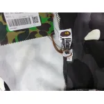 BAPE Color Camo Shark Full Zip Hoodie Black
