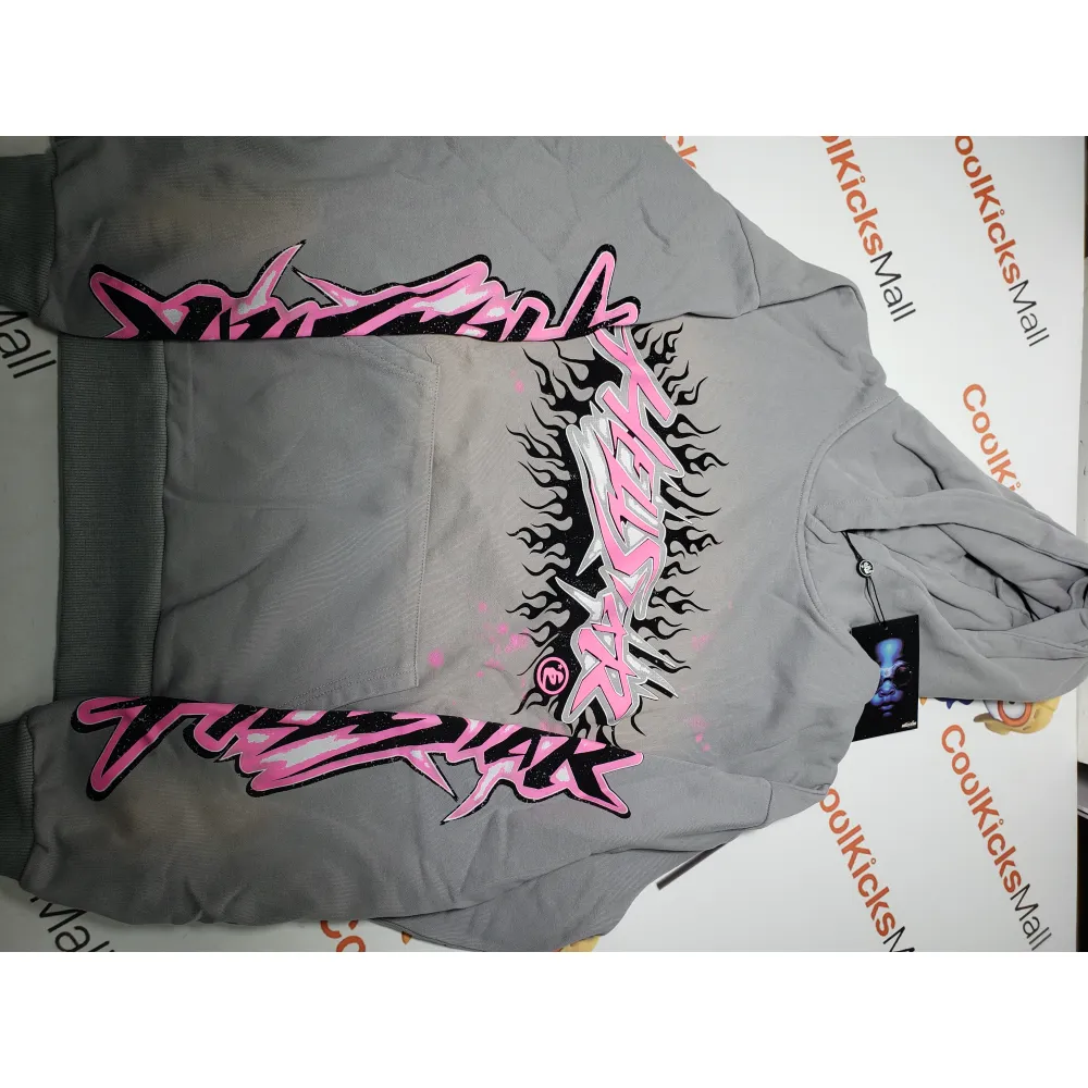 Hellstar Hoodie Flame Grey