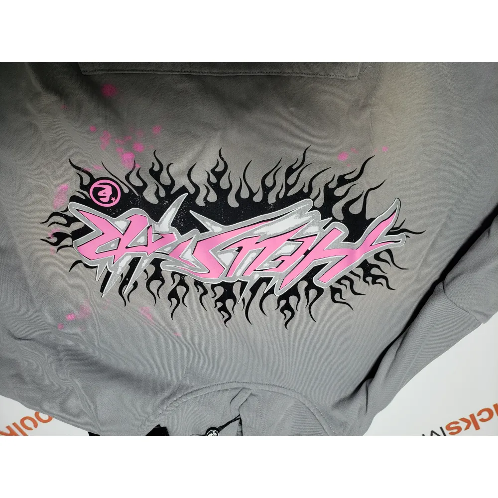 Hellstar Hoodie Flame Grey