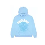 Sp5der Web Hoodie Sky Blue