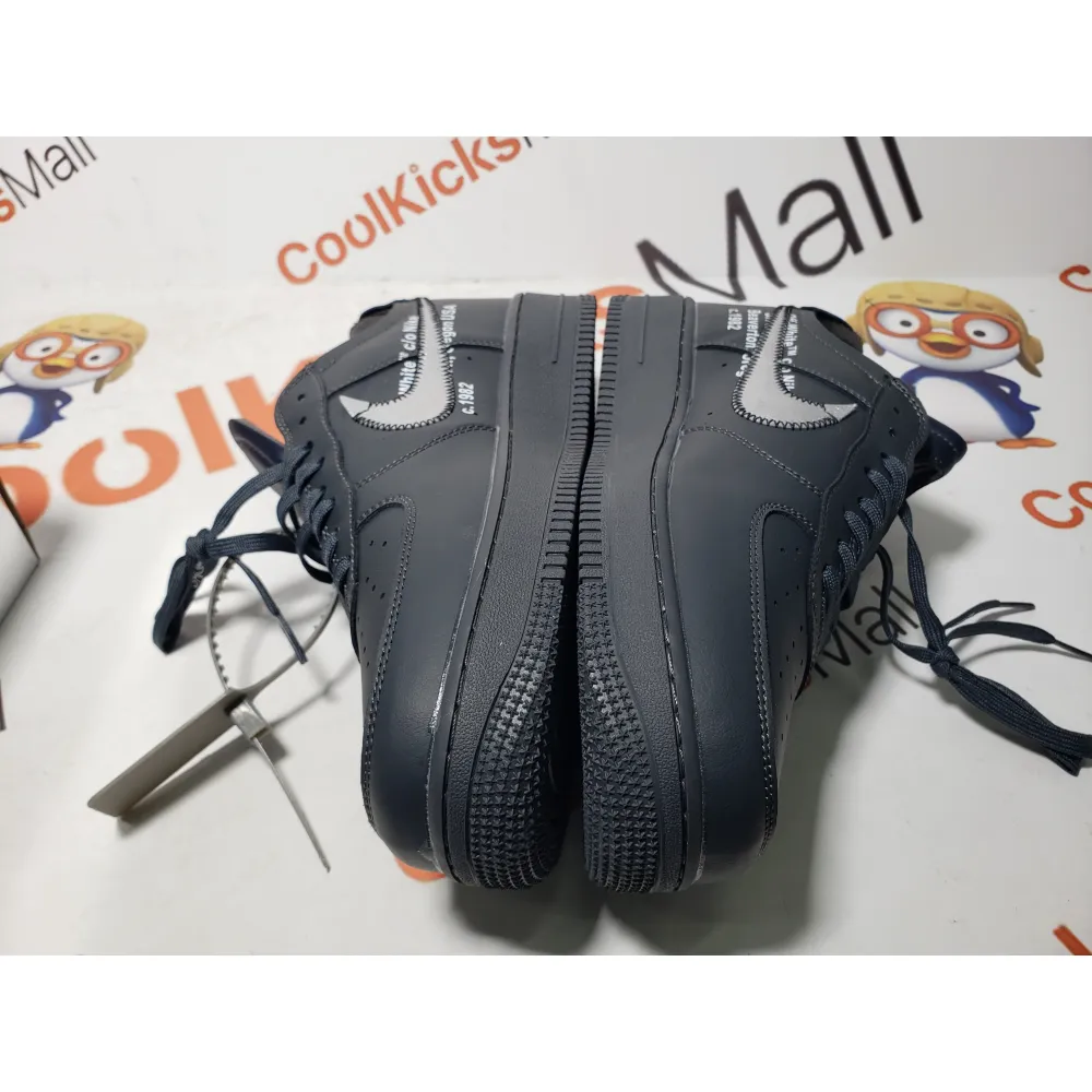 PKGoden Air Force 1 Low Off-White MCA University Black,315122-111