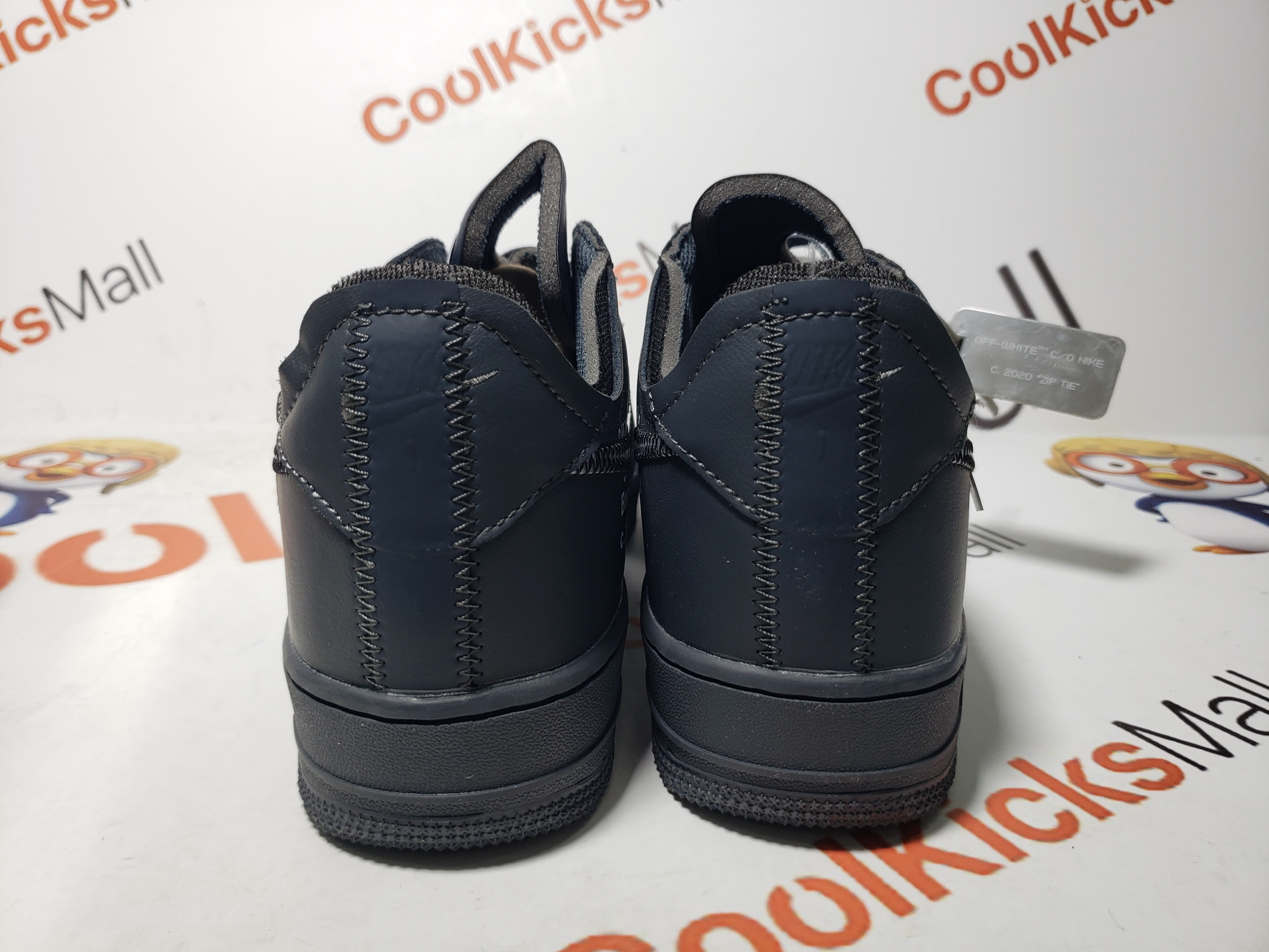 Replica Air Force 1 Low Off-White MCA University Black,315122-111