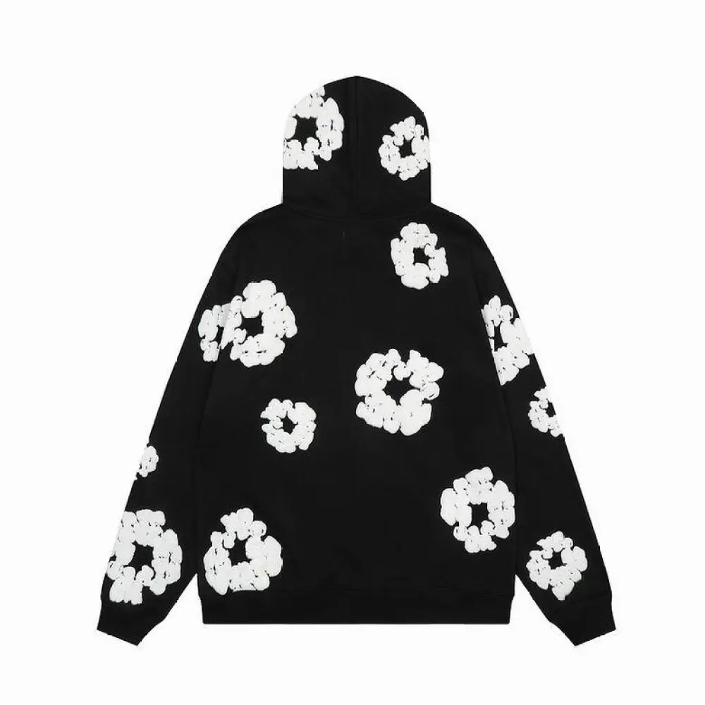 Denim Tears  hoodie black