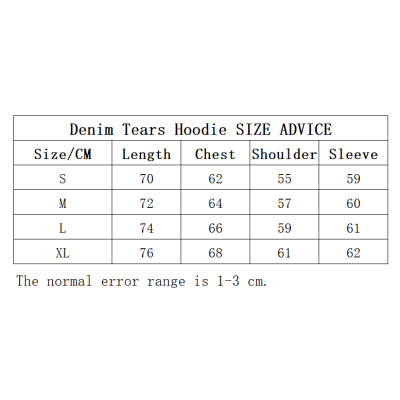 Denim Tears hoodie black 02