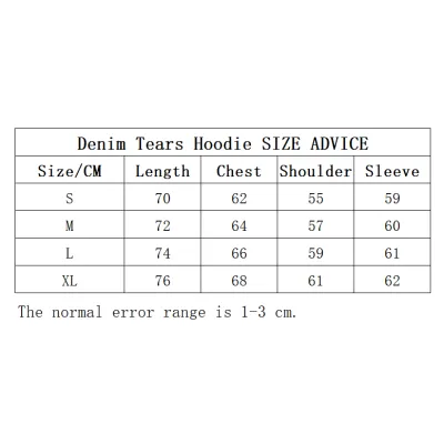Denim Tears hoodie black 02