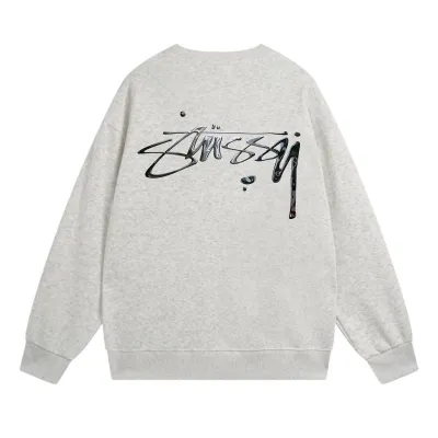  Stussy Hoodie Light Grey，XB509 01